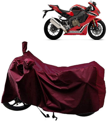 AutoFave Two Wheeler Cover for Honda(CBR 1000RR, Maroon)