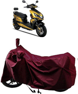 ANTOFY Two Wheeler Cover for Okinawa(Praise, Maroon)