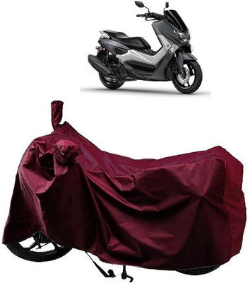AutoKick Two Wheeler Cover for Yamaha(NMax 155, Maroon)