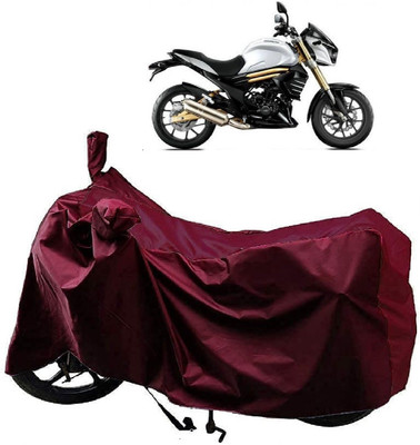 ANTOFY Two Wheeler Cover for Mahindra(Mojo, Maroon)