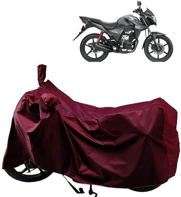 AutoFave Two Wheeler Cover for Honda(CB Twister, Maroon)