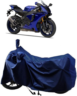 Autoprime Two Wheeler Cover for Yamaha(YZF R1M BS6, Blue)
