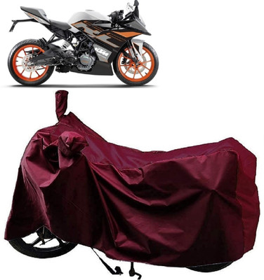 Autoprime Two Wheeler Cover for KTM(RC125, Maroon)