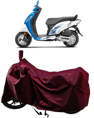 AutoFave Two Wheeler Cover for Honda(Activa i, Maroon)