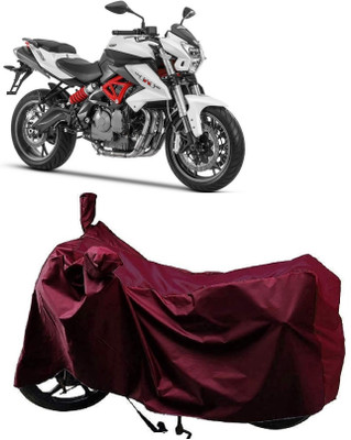 AutoFave Two Wheeler Cover for Benelli(TNT 600i, Maroon)