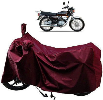 AutoFave Two Wheeler Cover for Yamaha(RX135, Maroon)