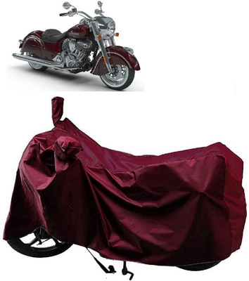 AutoFave Two Wheeler Cover for Indian(Chief Classic, Maroon)