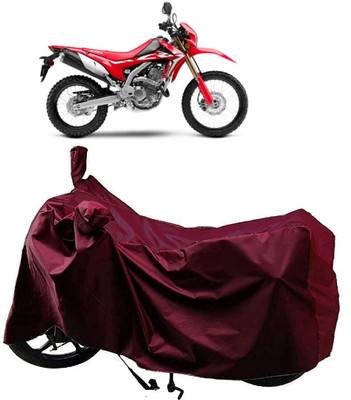 Autoprime Two Wheeler Cover for Honda(CRF 250 L, Maroon)