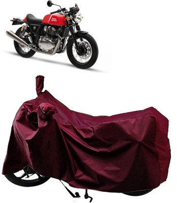 Autoprime Two Wheeler Cover for Royal Enfield(Continental GT, Maroon)