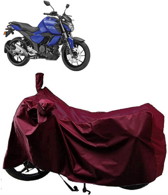 Autoprime Two Wheeler Cover for Yamaha(FZ FI, Maroon)