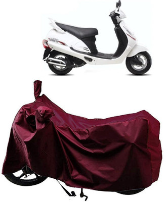 Autoprime Two Wheeler Cover for Mahindra(Duro 125, Maroon)