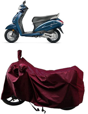 AutoKick Two Wheeler Cover for Honda(Activa 4G, Maroon)