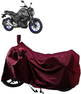 Autoprime Two Wheeler Cover for Yamaha(FZ S FI New, Maroon)