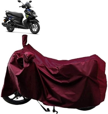 AutoFave Two Wheeler Cover for Yamaha(Ray Z BS6, Maroon)