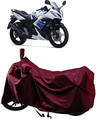 AutoFave Two Wheeler Cover for Yamaha(YZF R15 S, Maroon)