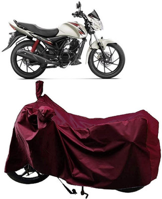 AutoFave Two Wheeler Cover for Suzuki(Sling Shot, Maroon)
