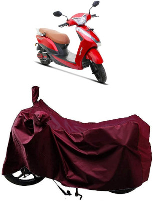 ANTOFY Two Wheeler Cover for Ampere(Magnus, Maroon)