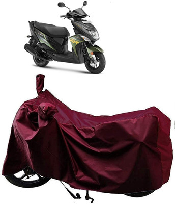 AutoFave Two Wheeler Cover for Yamaha(Ray ZR, Maroon)