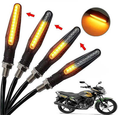 Generox Front, Rear, Side LED Indicator Light for Yamaha Saluto(Gold)