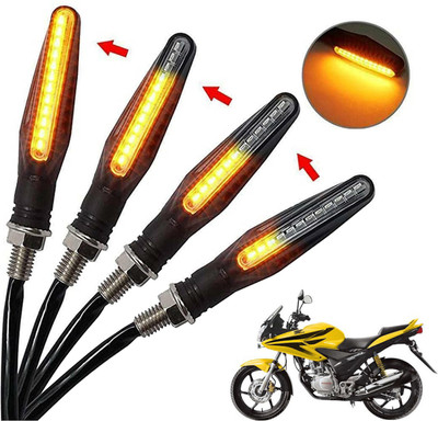 Generox Front, Rear, Side LED Indicator Light for Honda Stunner(Amber)