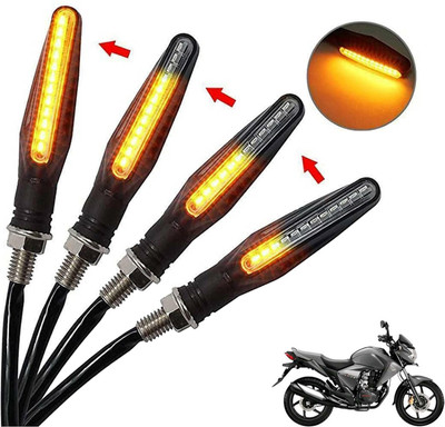 Generox Front, Rear, Side LED Indicator Light for Honda Dazzler(Amber)