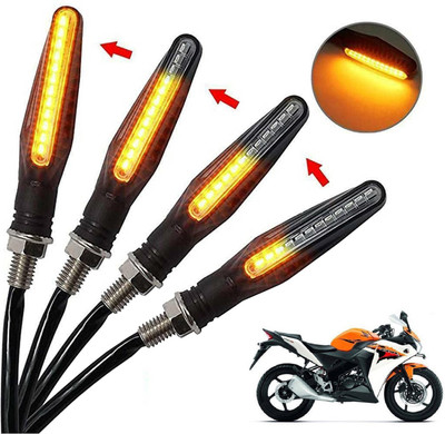 Generox Front, Rear, Side LED Indicator Light for Honda CBR 150R(Amber)