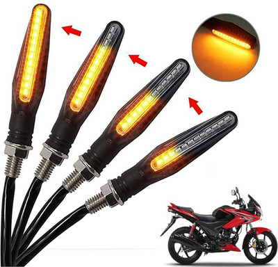 Generox Front, Rear, Side LED Indicator Light for Honda CBF Stunner(Amber)