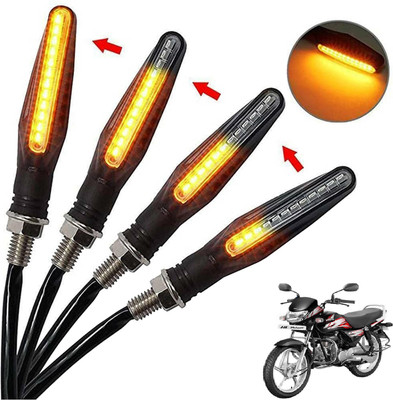 Generox Front, Rear, Side LED Indicator Light for Hero HF(Amber)