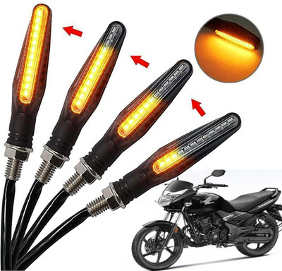 Generox Front, Rear, Side LED Indicator Light for Honda CB Unicorn(Amber)