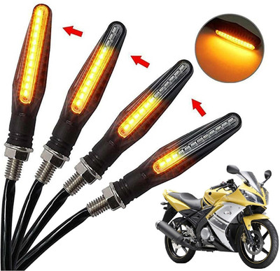 Generox Front, Rear, Side LED Indicator Light for Yamaha R15 V1(Amber)