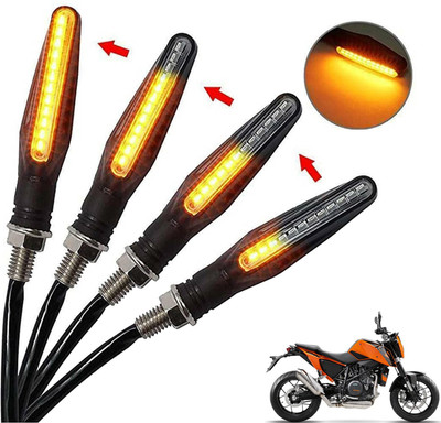 Generox Front, Rear, Side LED Indicator Light for KTM Duke 690(Amber)