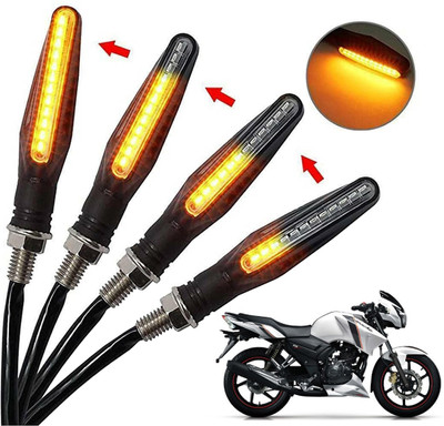 Generox Front, Rear, Side LED Indicator Light for TVS Apache RTR 150(Yellow)