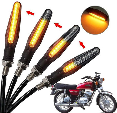 Generox Front, Rear, Side LED Indicator Light for Yamaha RX-100(Yellow)