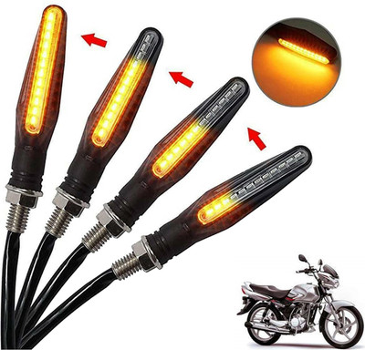 Generox Front, Rear, Side LED Indicator Light for Suzuki Zeus(Amber)
