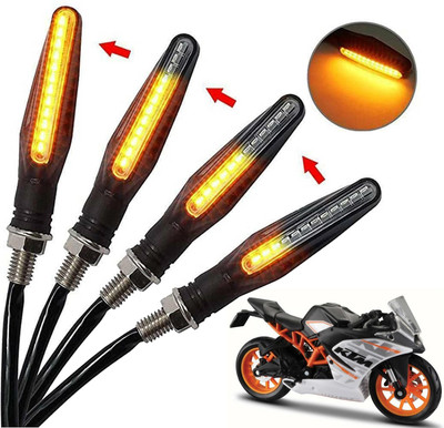 Generox Front, Rear, Side LED Indicator Light for KTM RC 390(Amber)