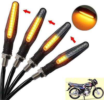Generox Front, Rear, Side LED Indicator Light for Yamaha YBX(Beige)