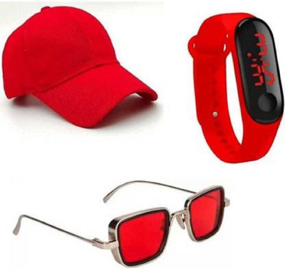 Friendship Solid Sports/Regular Cap Cap(Pack of 3)