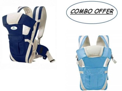 aurapuro BLUE & SKYBLUE CARRY BAG COMBO OFFER Baby Carrier(Navy Blue, sky blue, Front Carry facing in)