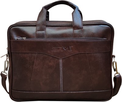 SM BAGS Men Brown Messenger Bag