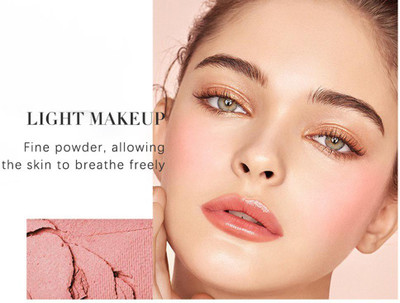 YAWI Face Make Up Mini Face Blusher Palette(PINK)