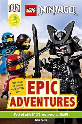 LEGO NINJAGO Epic Adventures(English, Hardcover, March Julia)