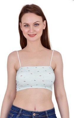 Qufrozy Women Sports Lightly Padded Bra(Light Green)