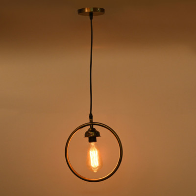 1st Time Ceiling Light Hand Decorated Glass Shade, With All Fitting & Fixture Set of 1 Pendants Ceiling Lamp(Clear)
