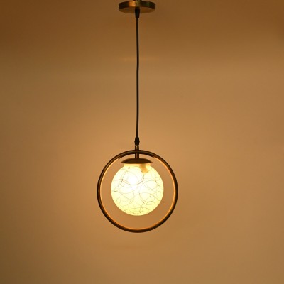 Somil Pendants Ceiling Lamp(White, Gold)