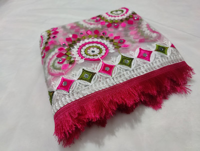 Vitrag Fashion Net Embroidered Women Dupatta