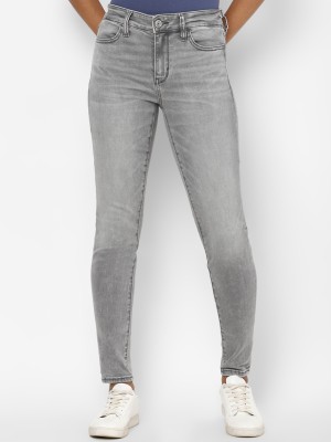 American Eagle Outfitters Skinny Women Grey Jeans