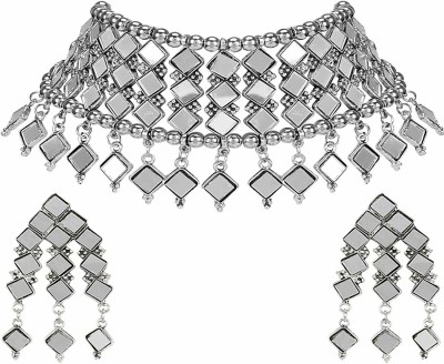 Sinha Creation Alloy Silver Jewellery Set(Pack of 1)