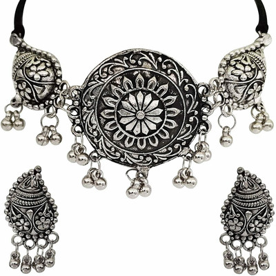 Sinha Creation Alloy Silver Jewellery Set(Pack of 1)