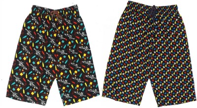 IRCON Short For Boys Casual Printed Pure Cotton(Multicolor, Pack of 2)