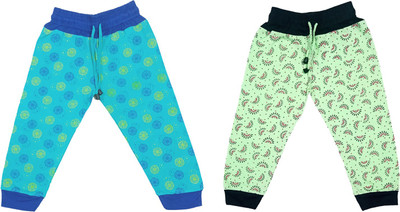 AMNOUR Track Pant For Girls(Green, Pack of 2)